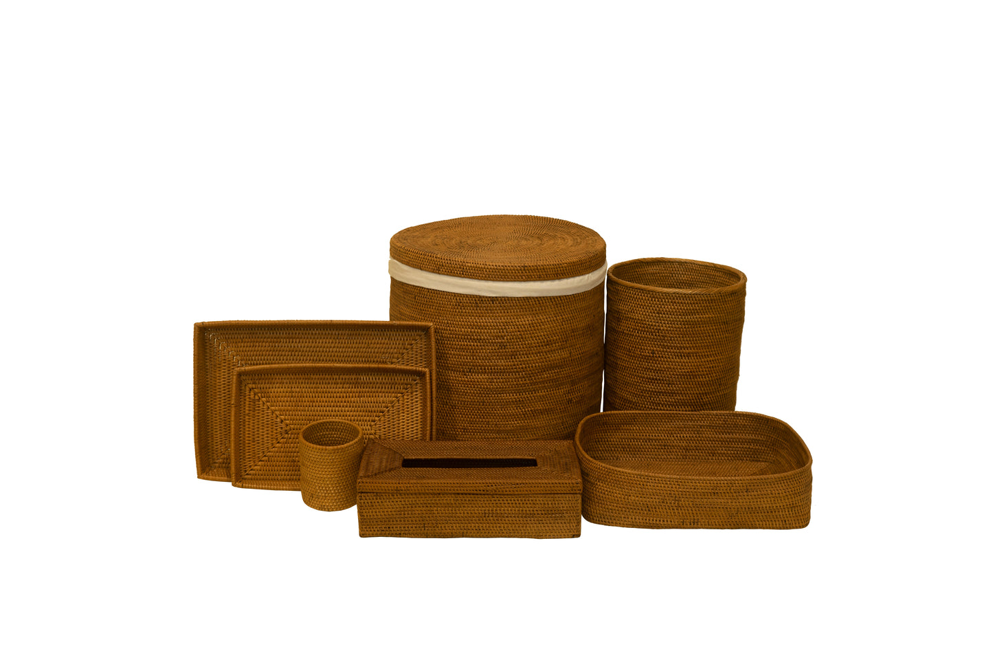 Atte Bedroom Set Hampers by Riani Rattan