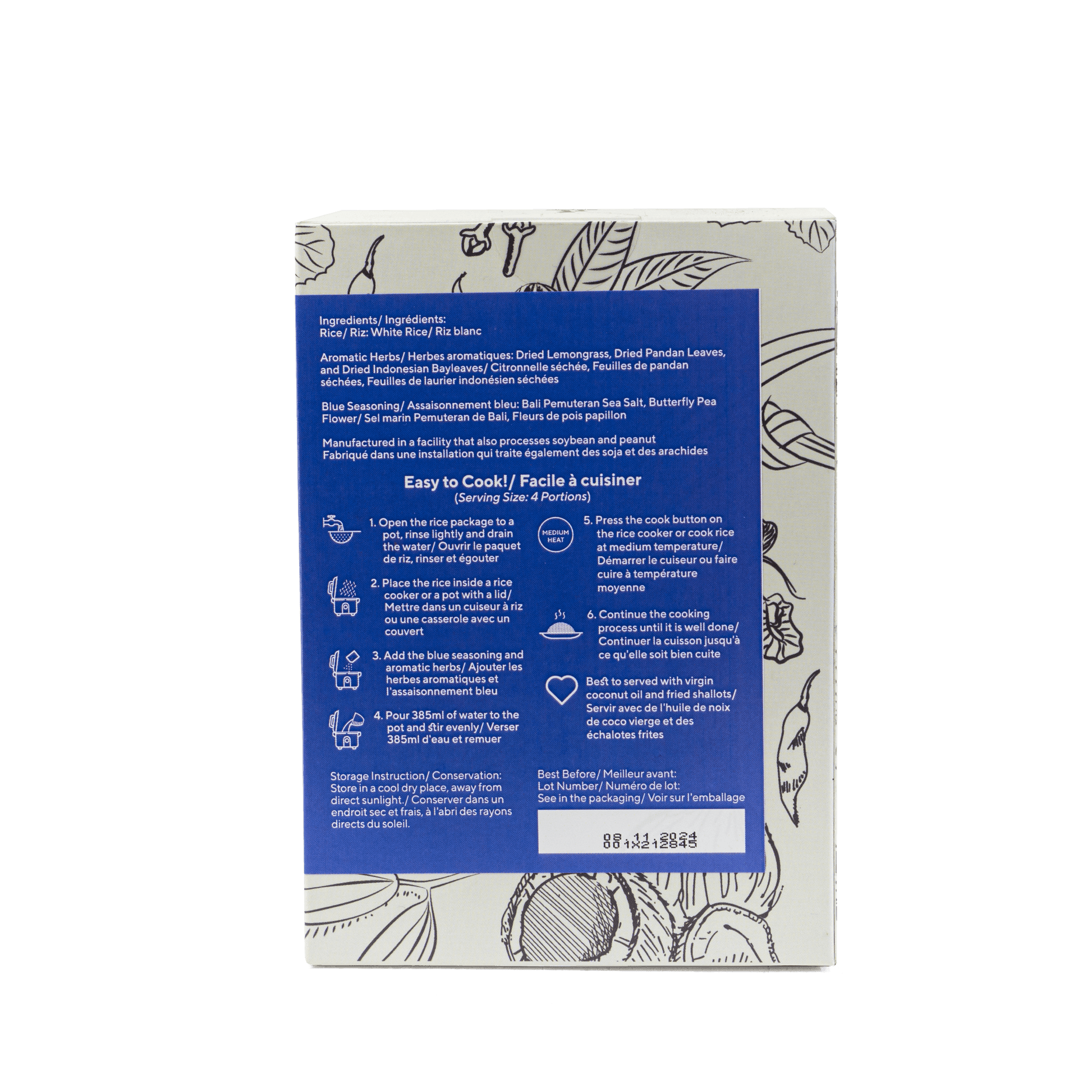 Aromatic Blue Rice - Archipelago Foods