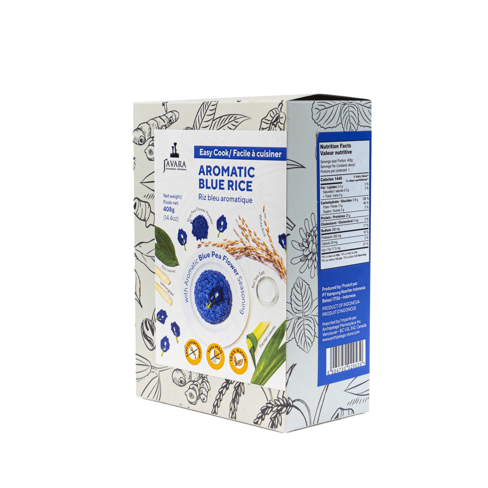 Aromatic Blue Rice - Archipelago Foods