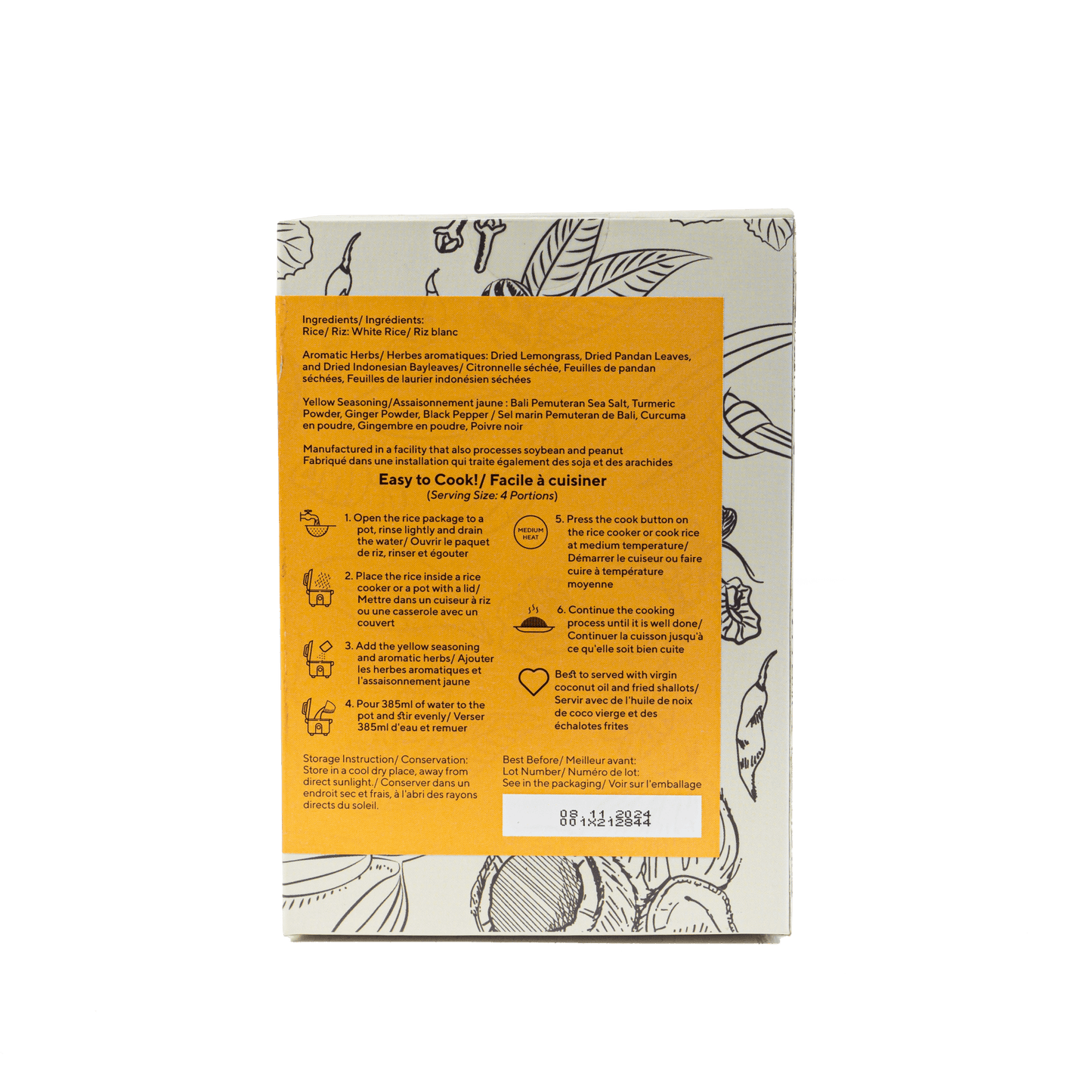 Aromatic Yellow Rice - Archipelago Foods