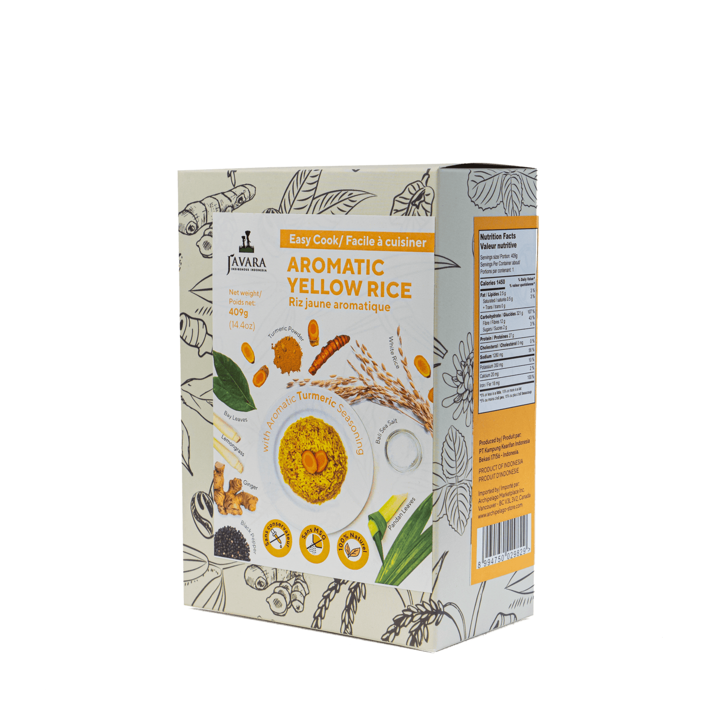 Aromatic Yellow Rice - Archipelago Foods