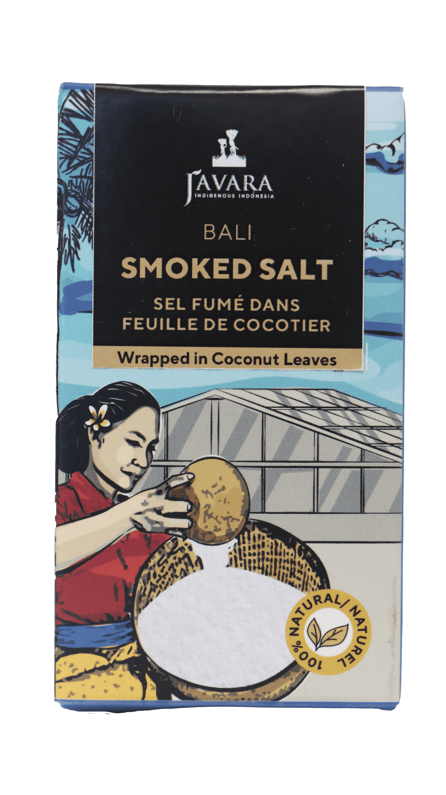 Bali Smoked Salt in Coconut Leaves - Archipelago Foods