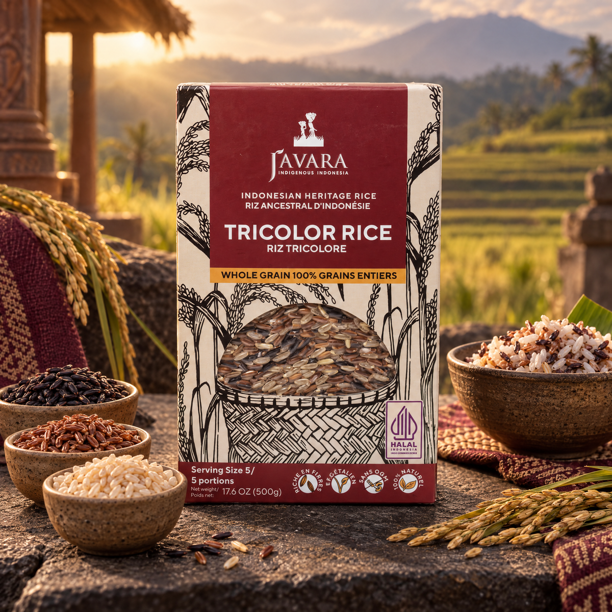 Aromatic Tricolor Rice, 500 g