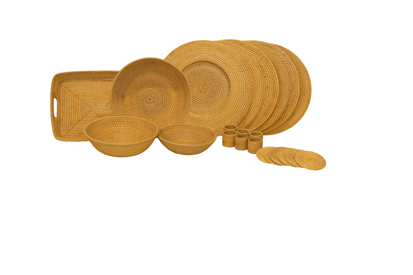 Rattan Dining Hampers by Riani Rattan