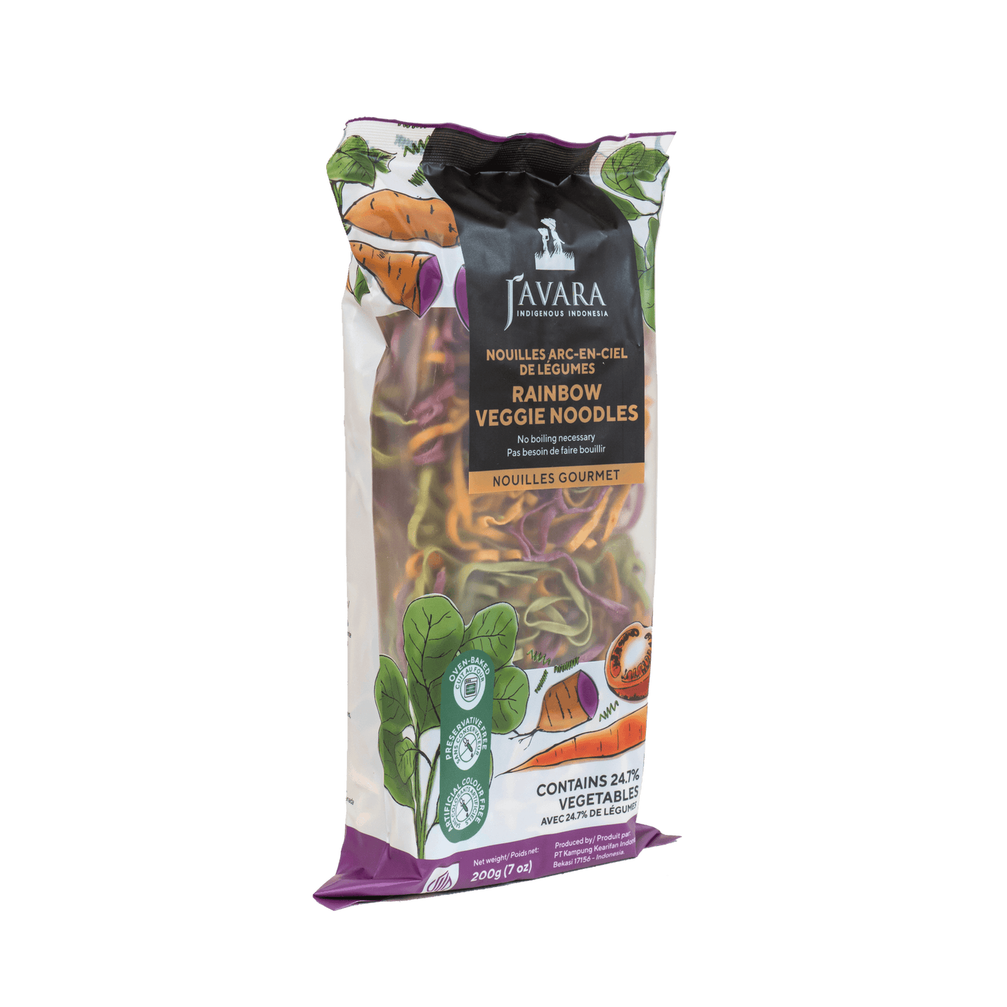 Rainbow Veggie Noodle - 1 Case (12 pcs) - Archipelago Foods