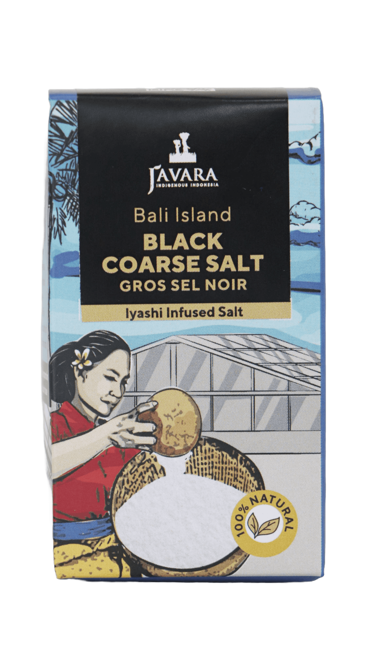 Bali Black Coarse Salt - Archipelago Foods