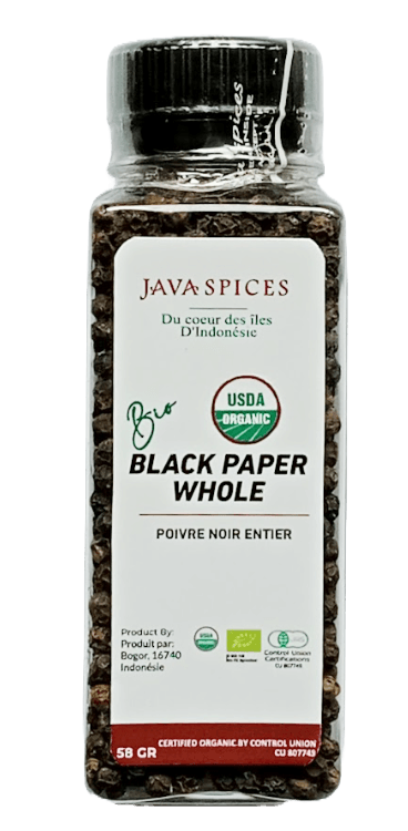 Black Pepper Whole - Archipelago Foods