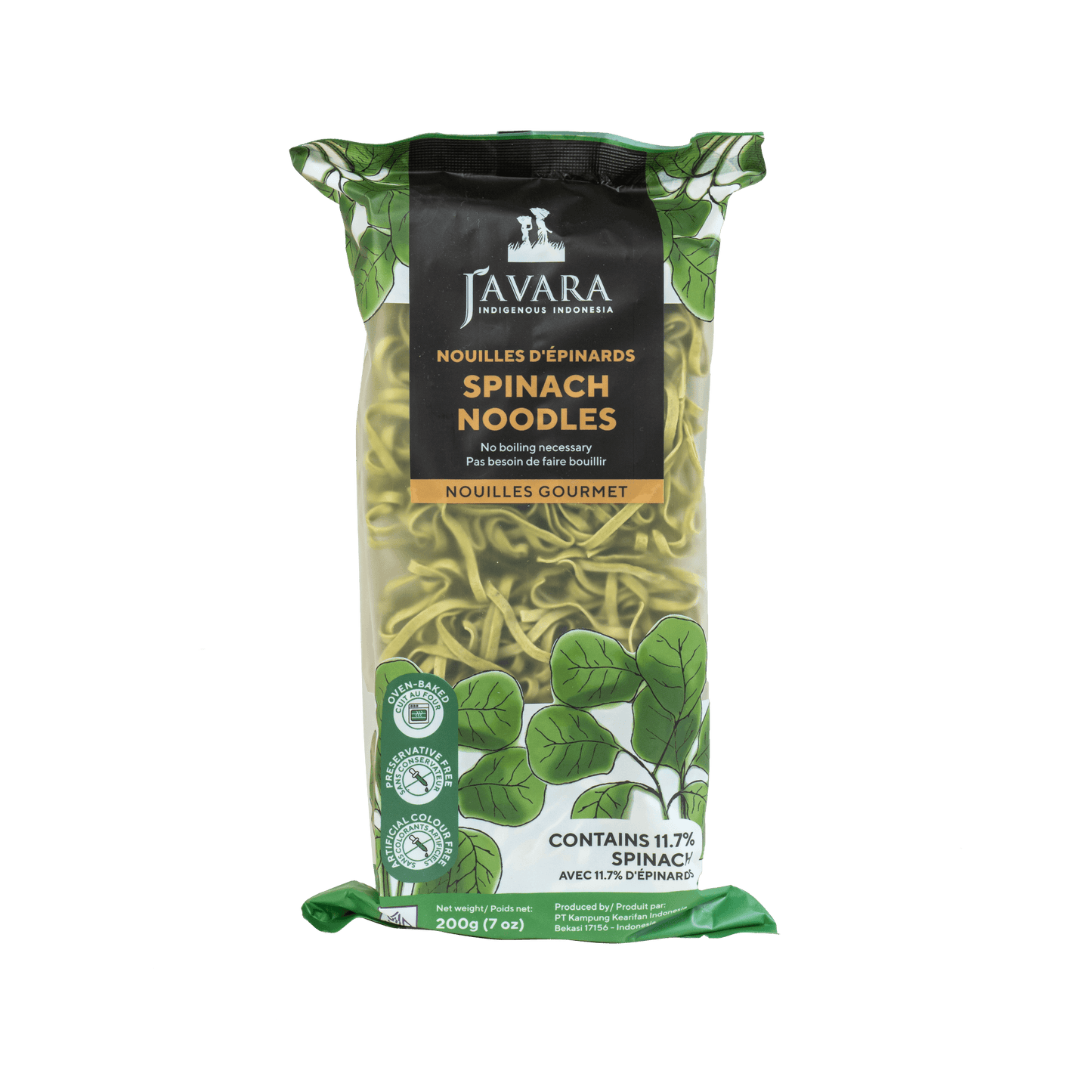 Spinach Noodle - 1 Case (12 pcs) - Archipelago Foods