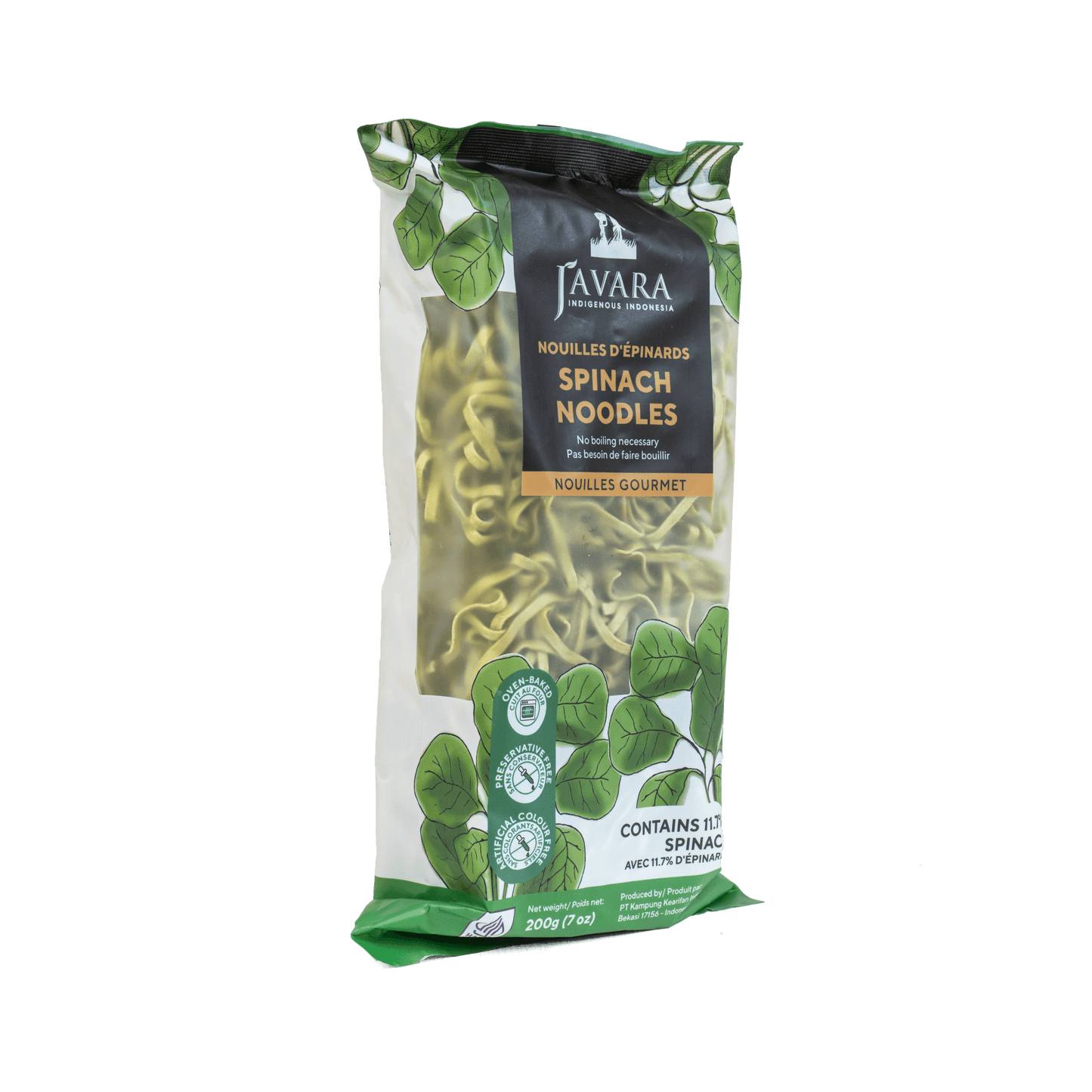 Spinach Noodle - 1 Case (12 pcs) - Archipelago Foods