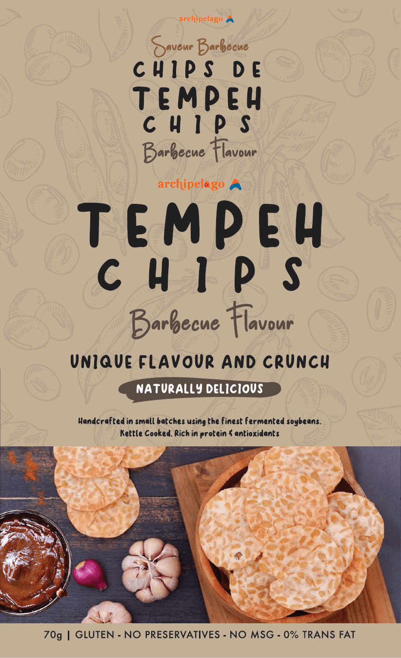 Tempeh Chips Barbeque Archipelago