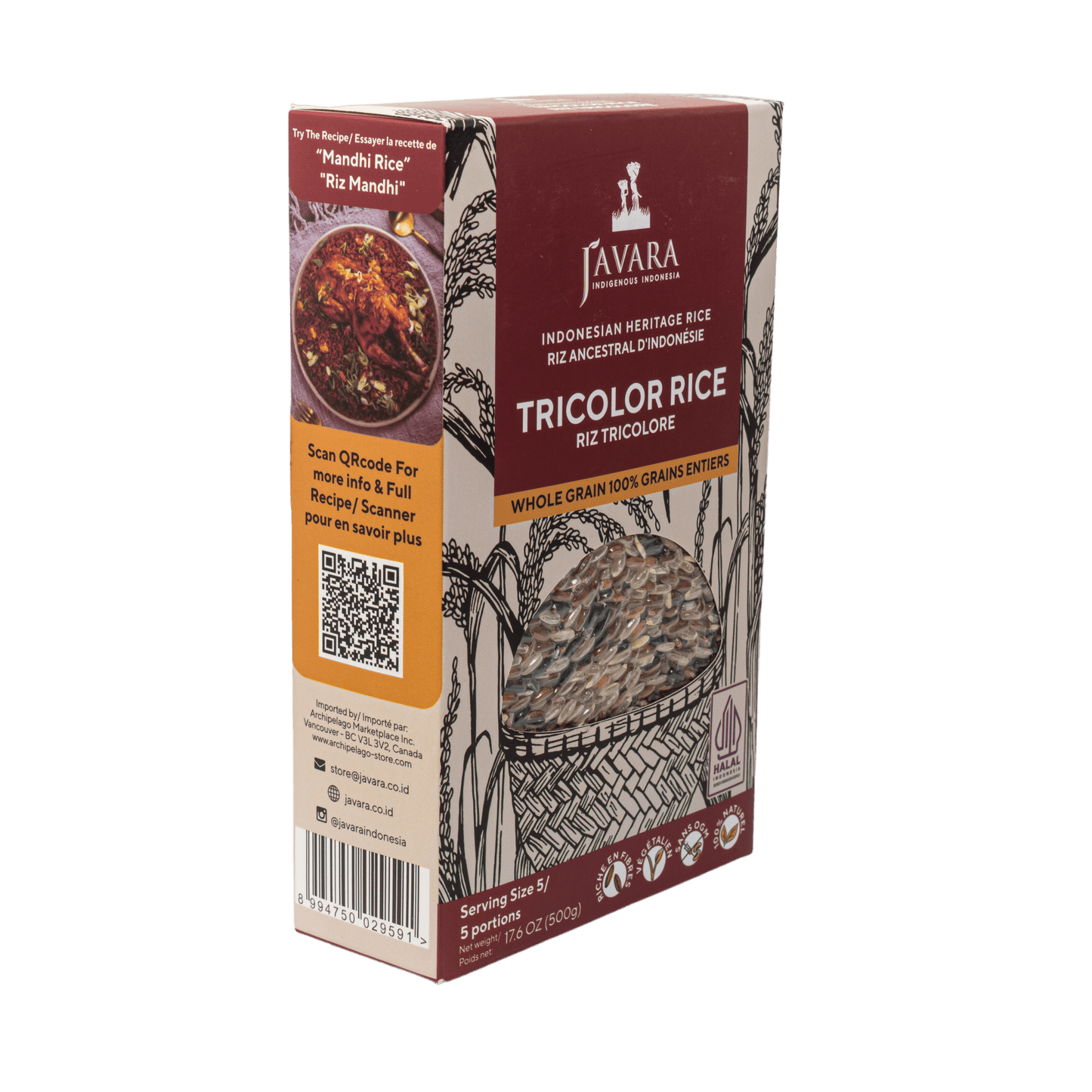 Aromatic Tricolor Rice - Archipelago Foods