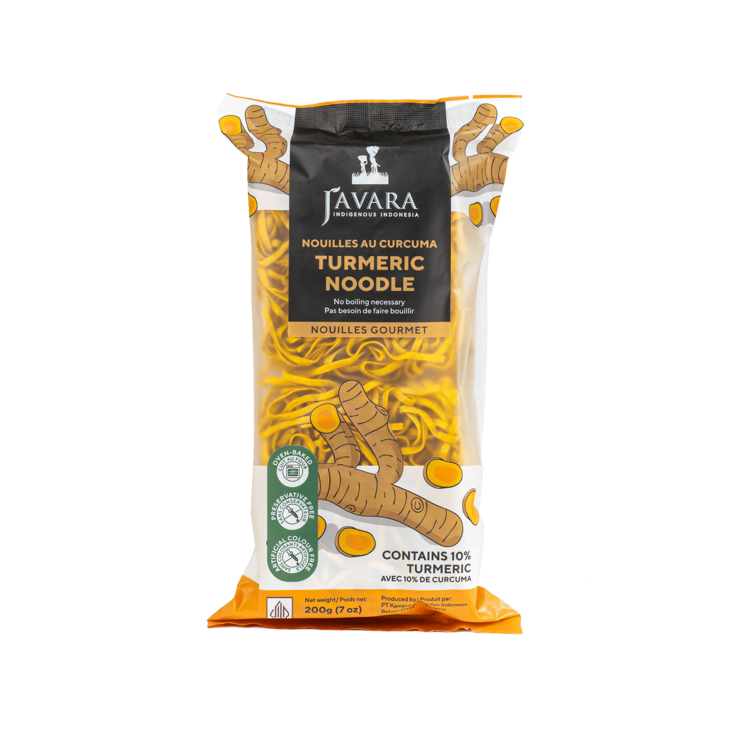 Turmeric Noodle - 1 Case (12 pcs) - Archipelago Foods