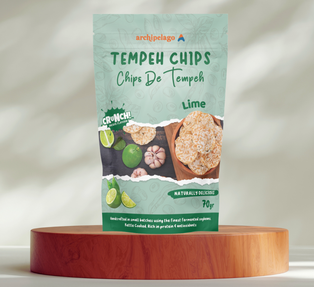Tempeh Chips - Kaffir Lime Leaves - Archipelago