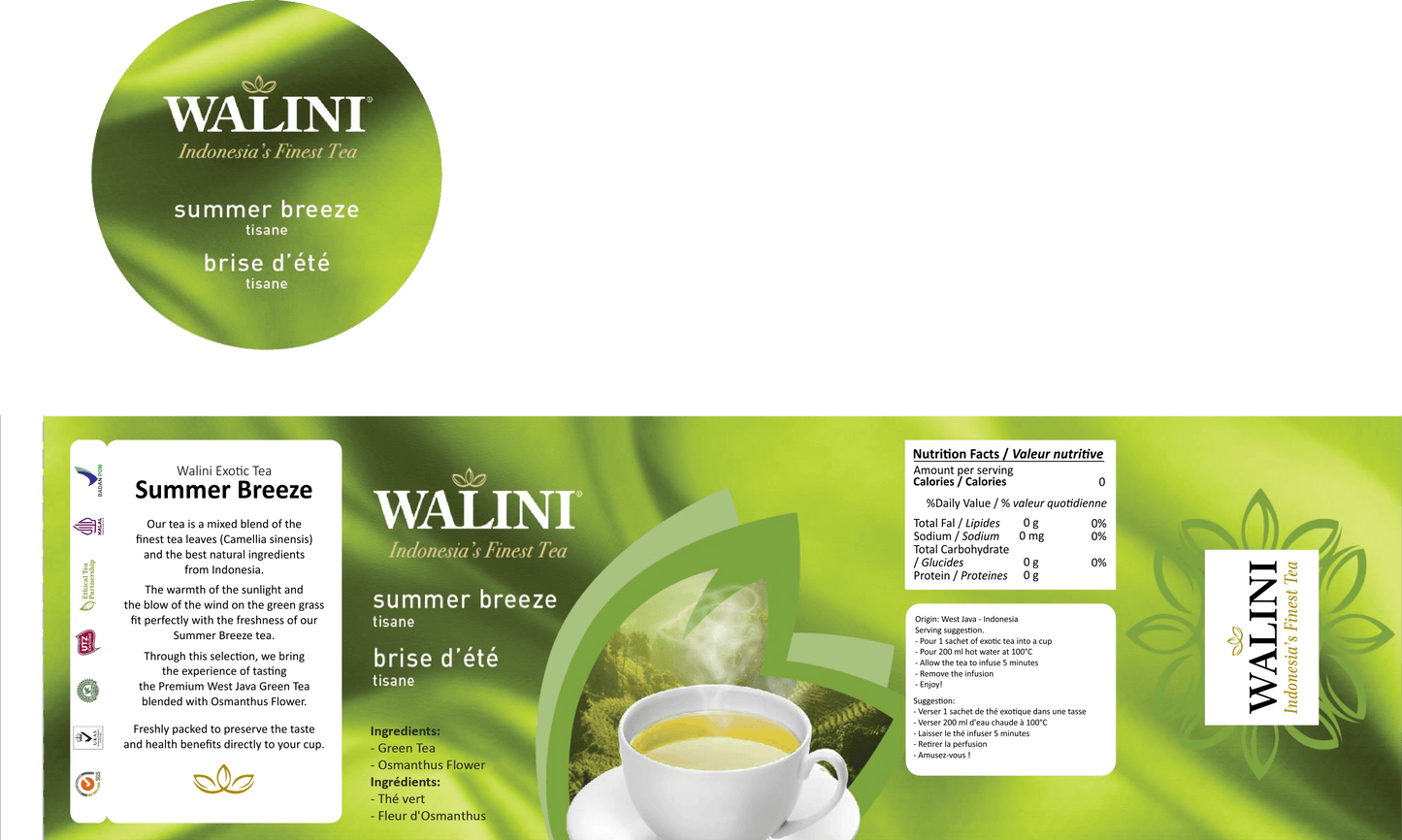 Walini Tisane Summer Breeze