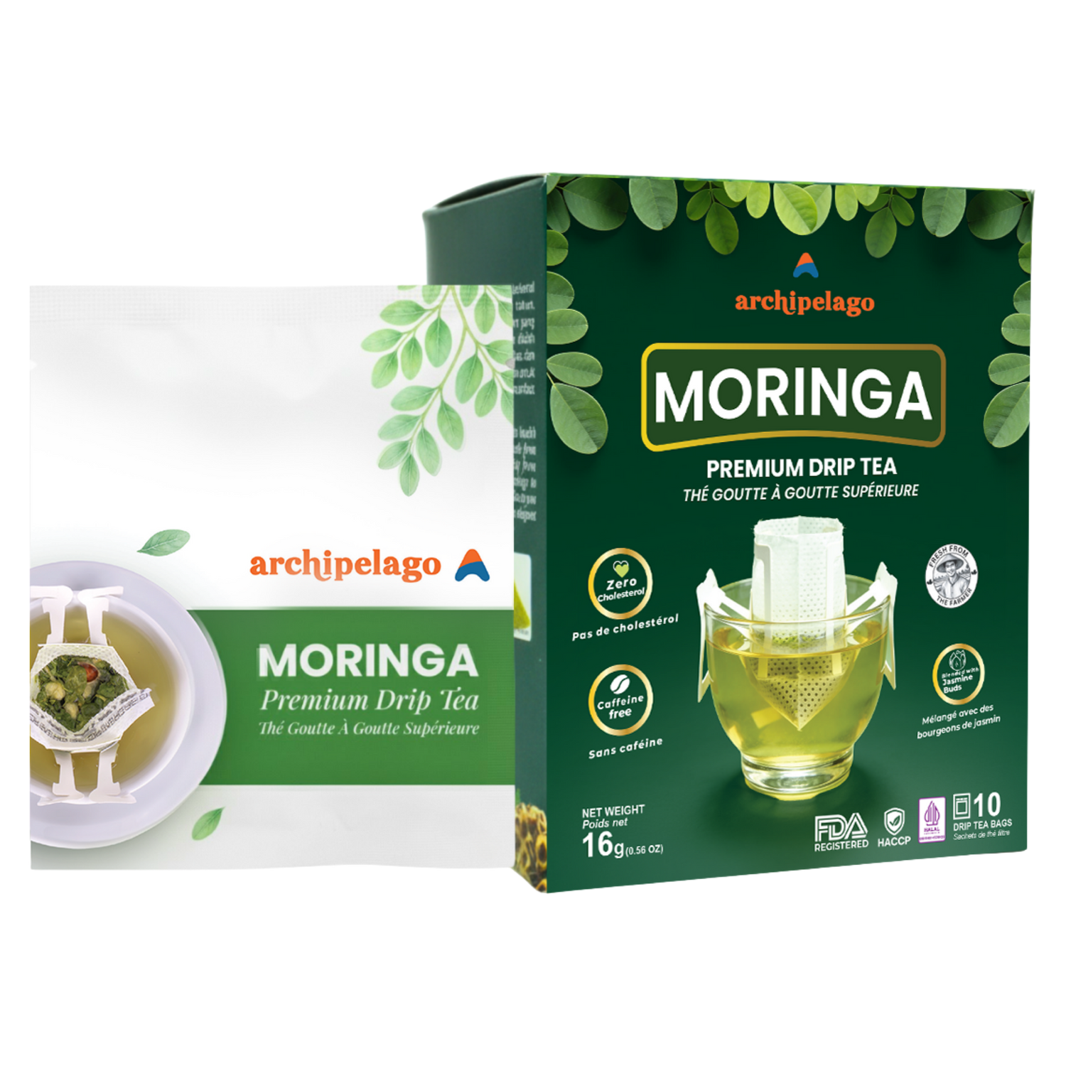 Organic Moringa Drip Tea - Archipelago