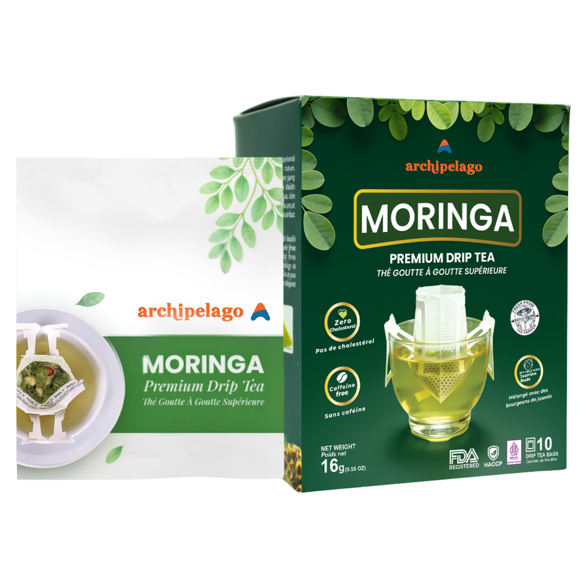 Organic Moringa Drip Tea - Archipelago