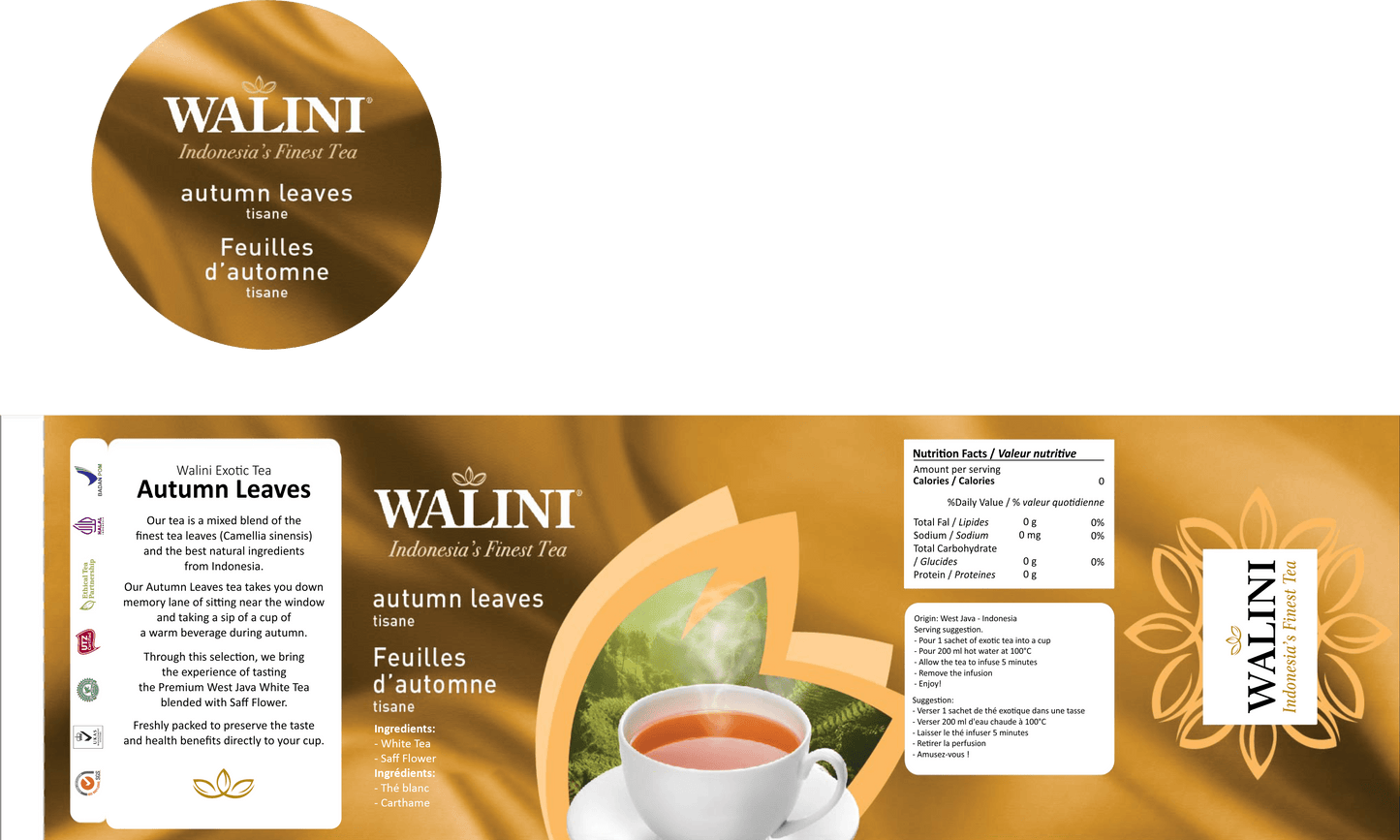 Walini Tisane Autumn Leaves