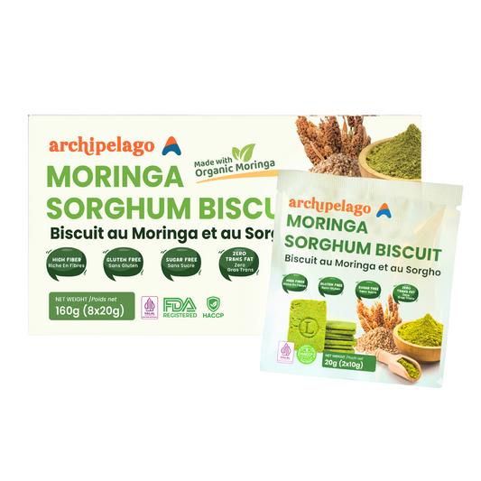 Organic Moringa Sorghum Biscuit - Archipelago