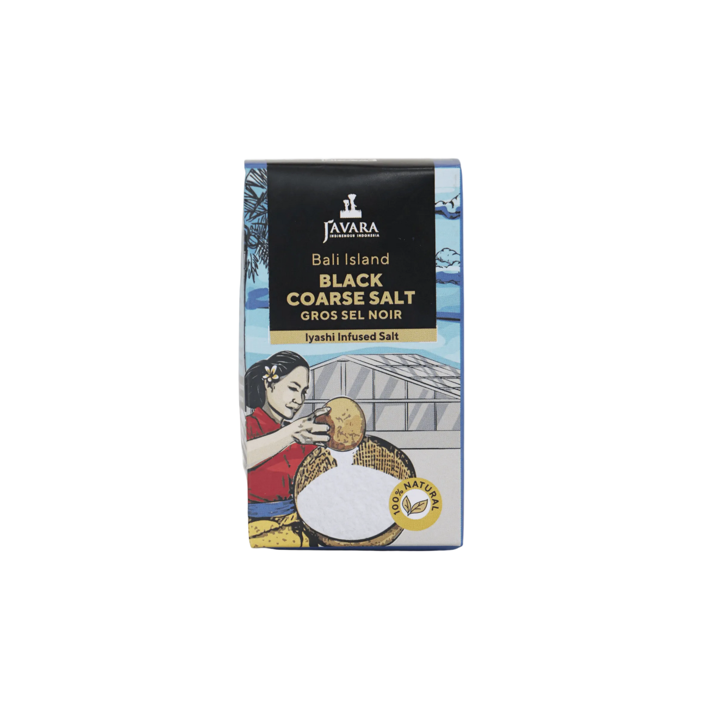 Bali Black Coarse Salt - Archipelago