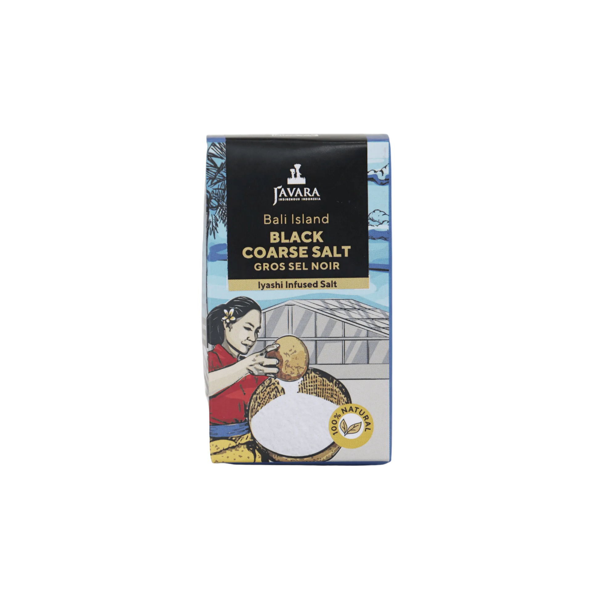 Bali Black Coarse Salt - Archipelago