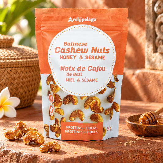 Balinese Cashews, Honey & Sesame, 85 g