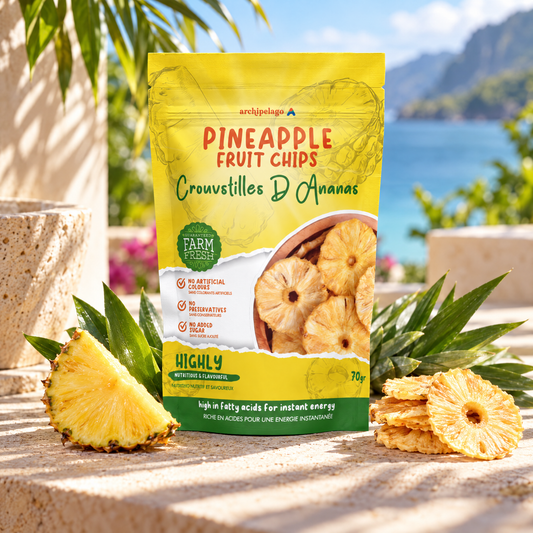 Pineapple Chips, 100 g - Archipelago