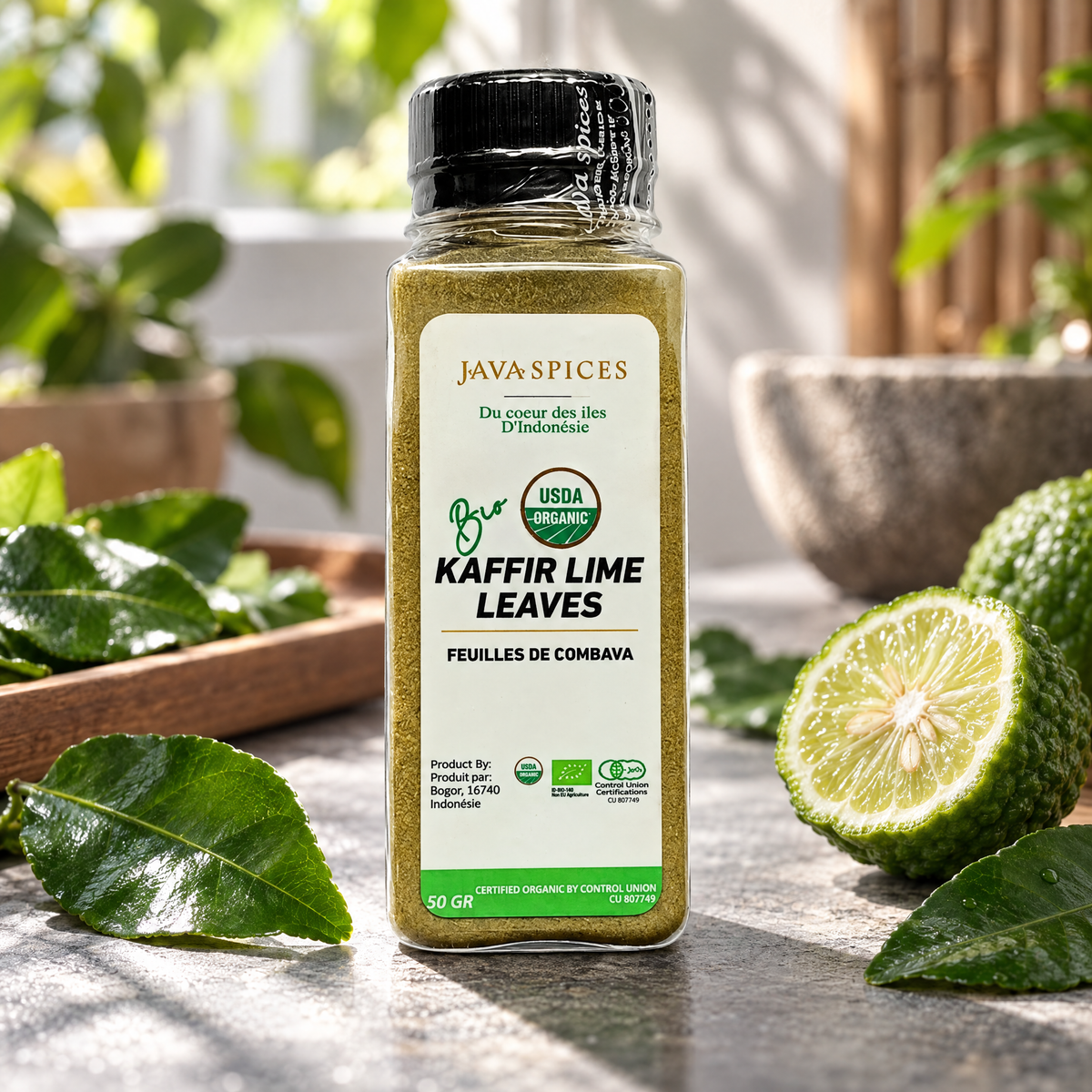 Organic Kaffir Lime Leaves, 50 g - Archipelago