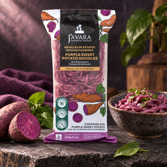 Javara Purple Sweet Potato Noodles, 200 g