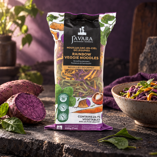 Javara Rainbow Veggie Noodle, 200 g