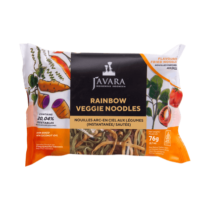 Rainbow Veggie Noodle with Seasoning - 1 Case (28pcs)