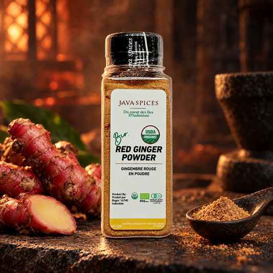 Organic Red Ginger Powder, 40 g - Archipelago