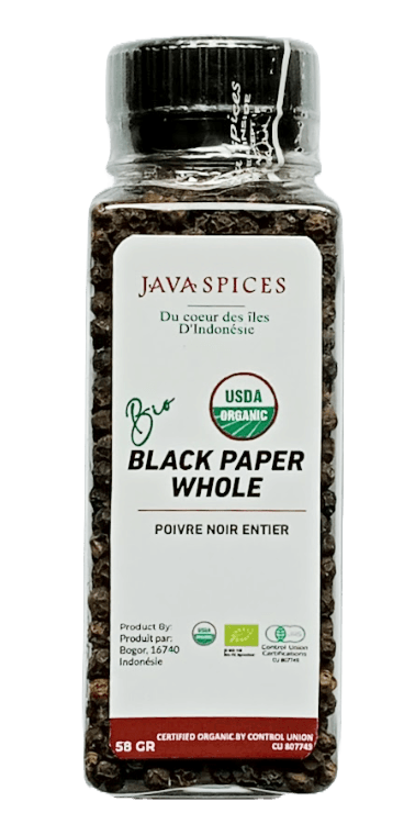 Black Pepper Whole - Archipelago Foods 