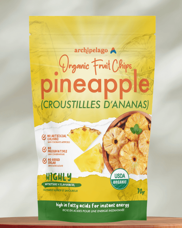 Organic Fruit Chips Pineapple