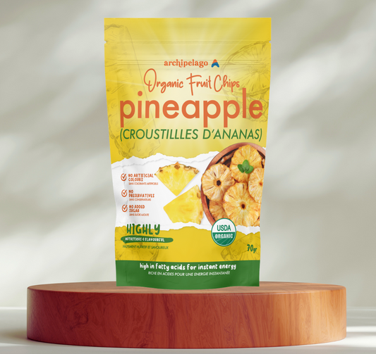 Organic Fruit Chips Pineapple