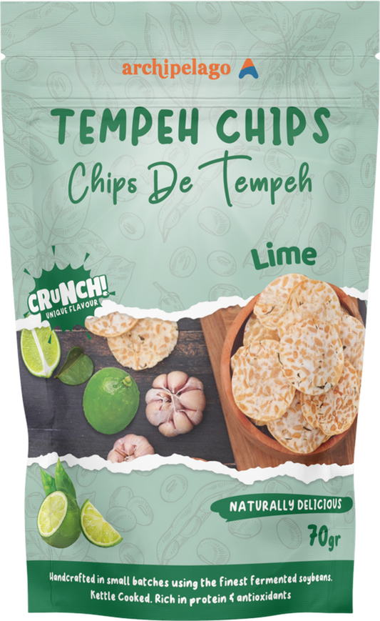 Tempeh Chips - Kaffir Lime Leaves