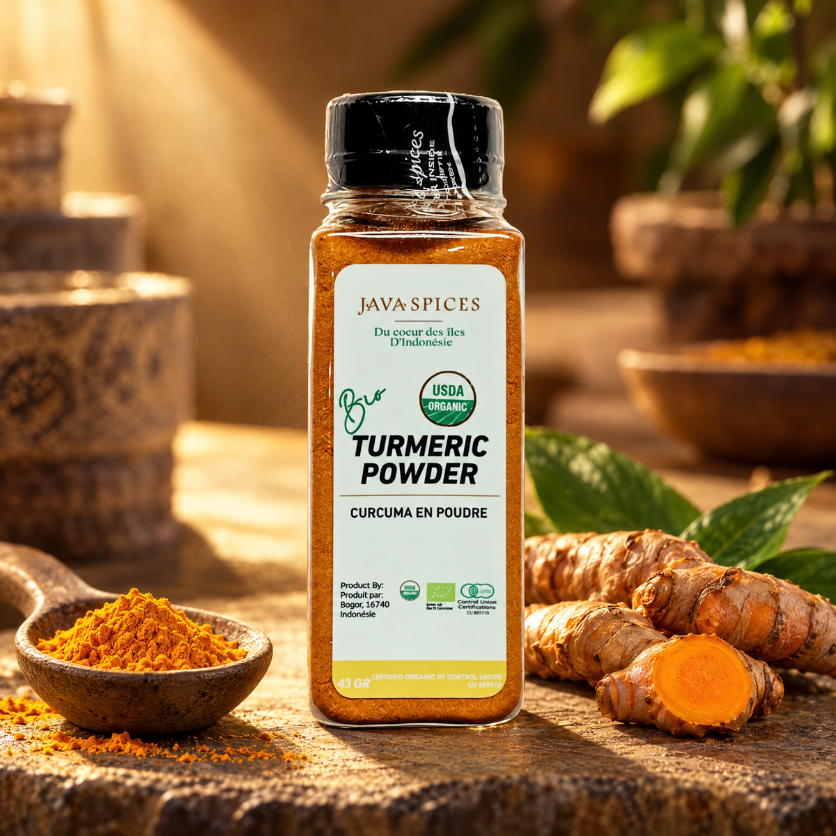Organic Turmeric Powder, 43 g - Archipelago