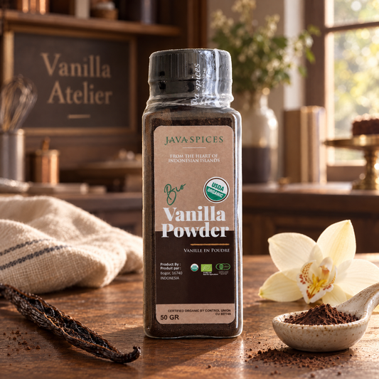 Organic Vanilla Powder, 50 g